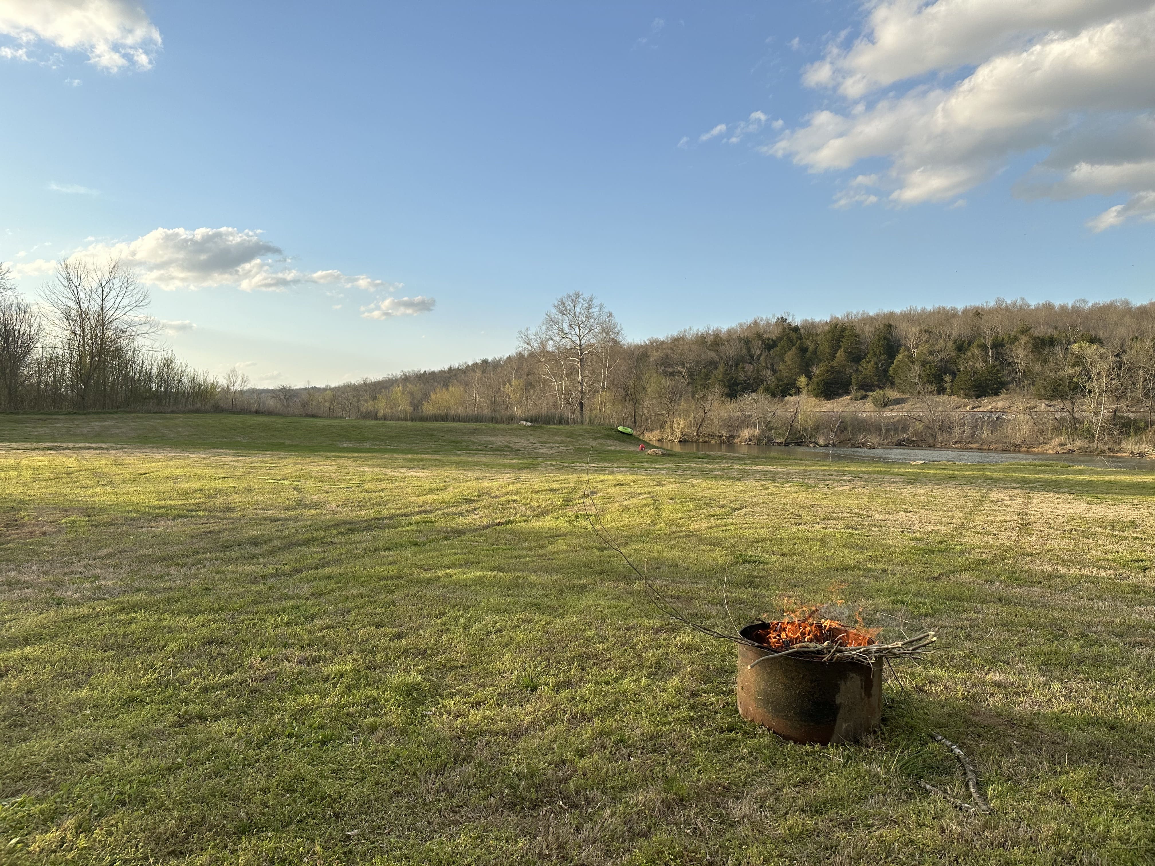 Spring River group campsite